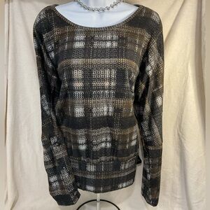 Apt. 9 Plaid Boatneck Sweater